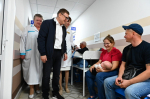 Алексей Текслер оценил ход модернизации Еткульской районной больницы